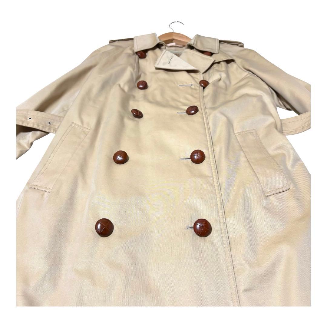 美品　Aquascutum トレンチコート ベージュ　ライナー付き Aライン