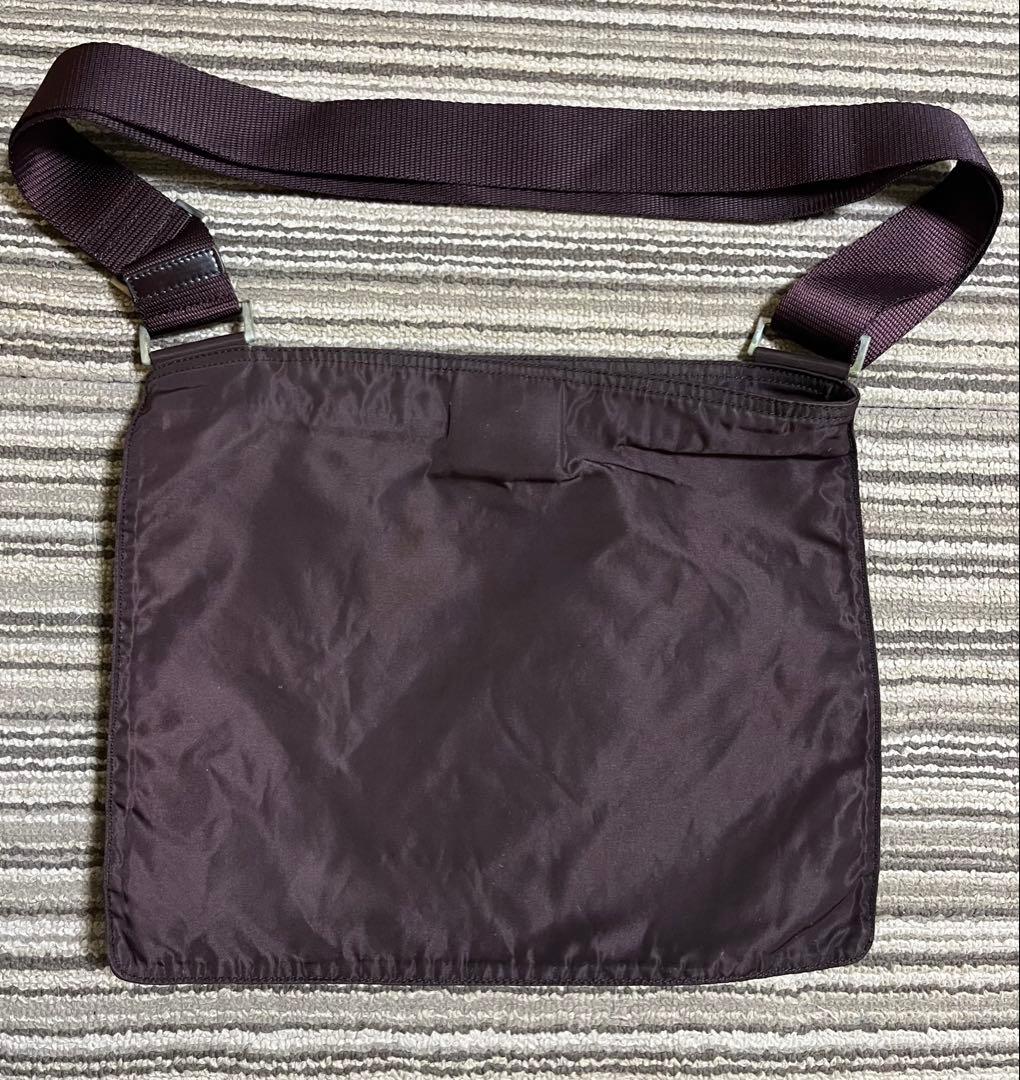PRADA プラダ　テスート　ナイロンショルダーバッグ　パープル