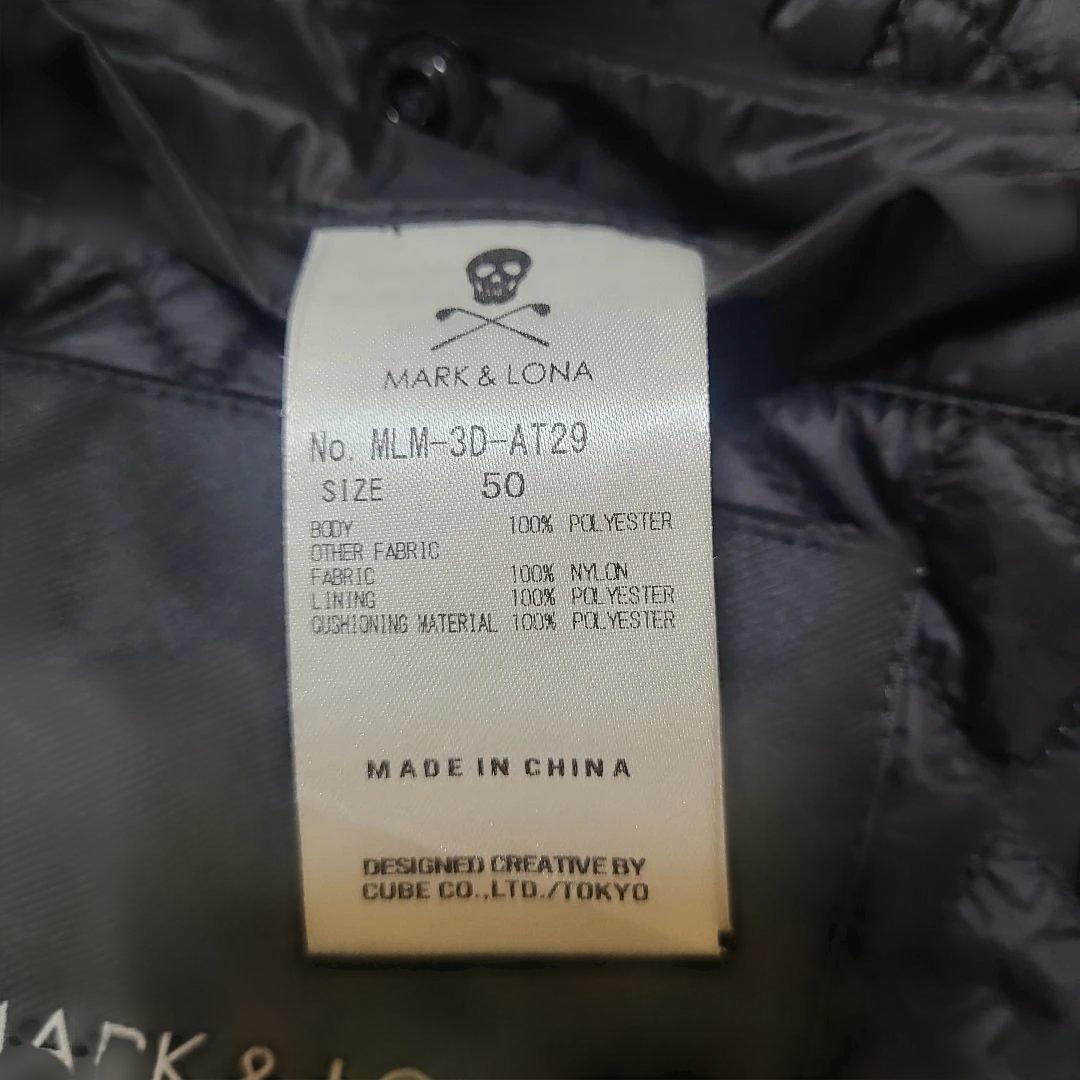 【美品】MARK & LONA ポーラテック ブラック パンツ 黒 サイズ50