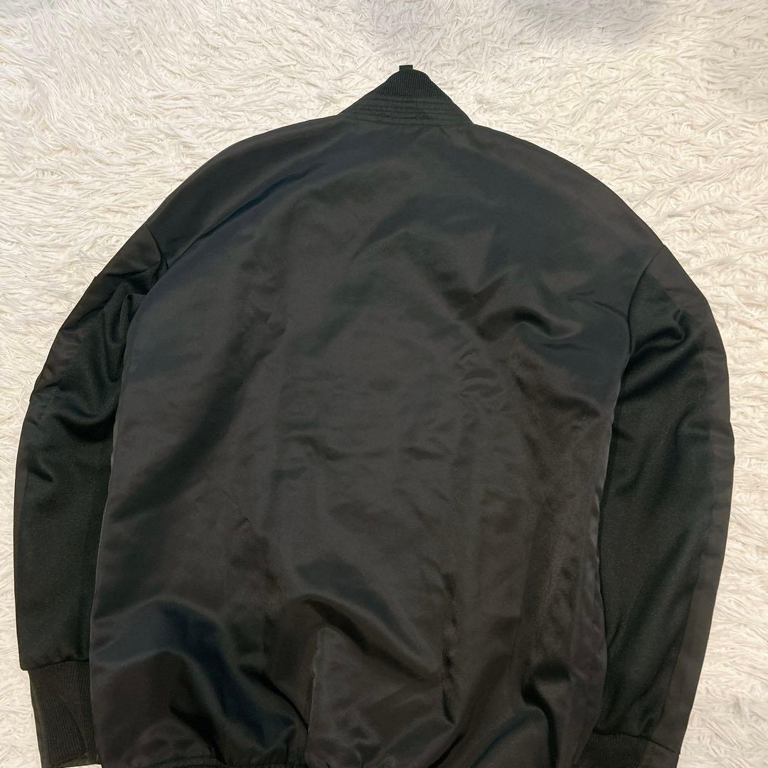 美品 RIPVANWINKLE MA-1 フライトジャケット　ブラック