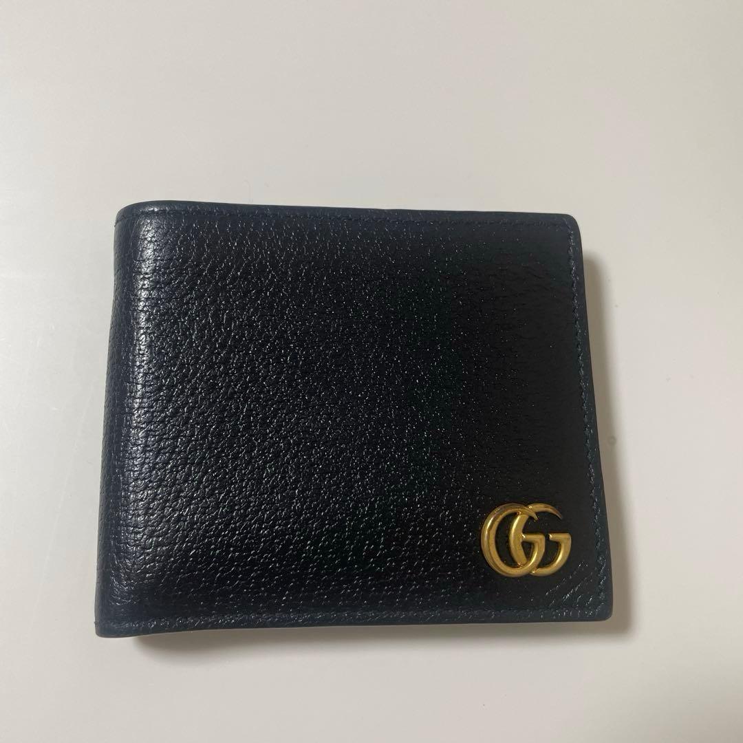 mmaj　GUCCI 二つ折り財布