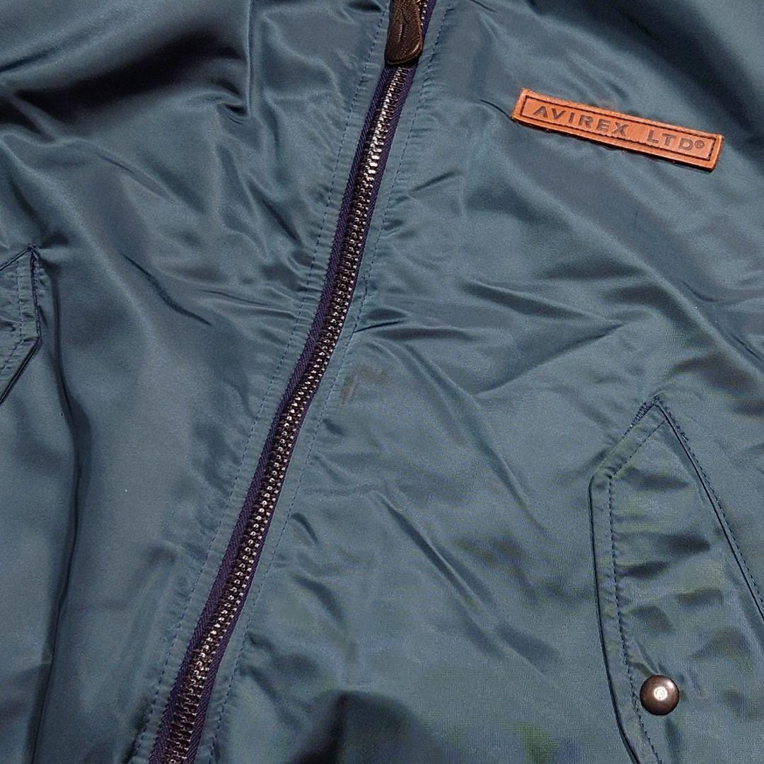 AVIREX アヴィレックス MA-1USA製 コマーシャルロゴ M