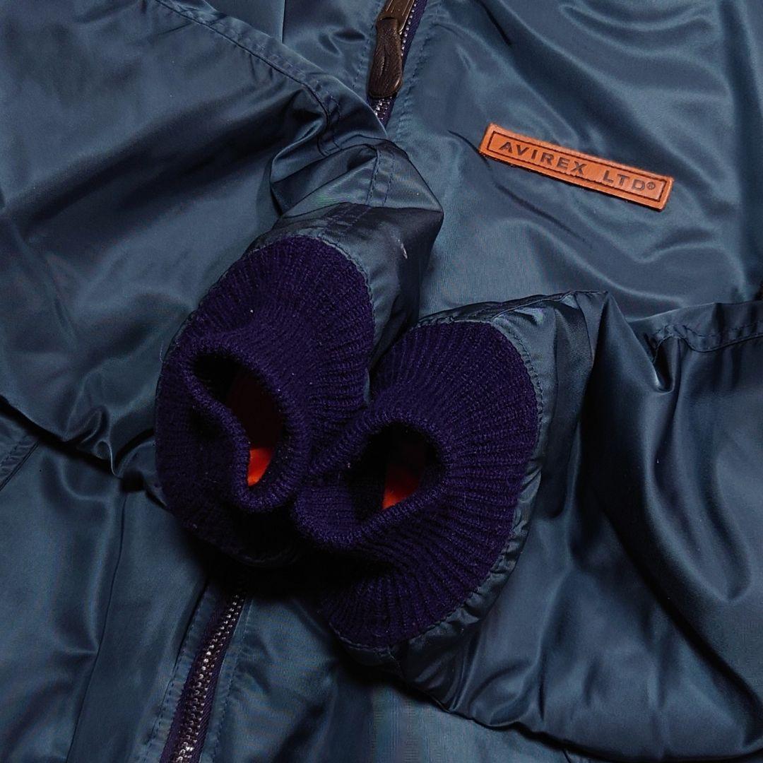 AVIREX アヴィレックス MA-1USA製 コマーシャルロゴ M