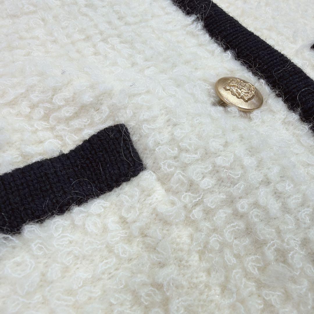 ADAWAS アダワス LOOP KNITTED VEST 別注品 金ボタン