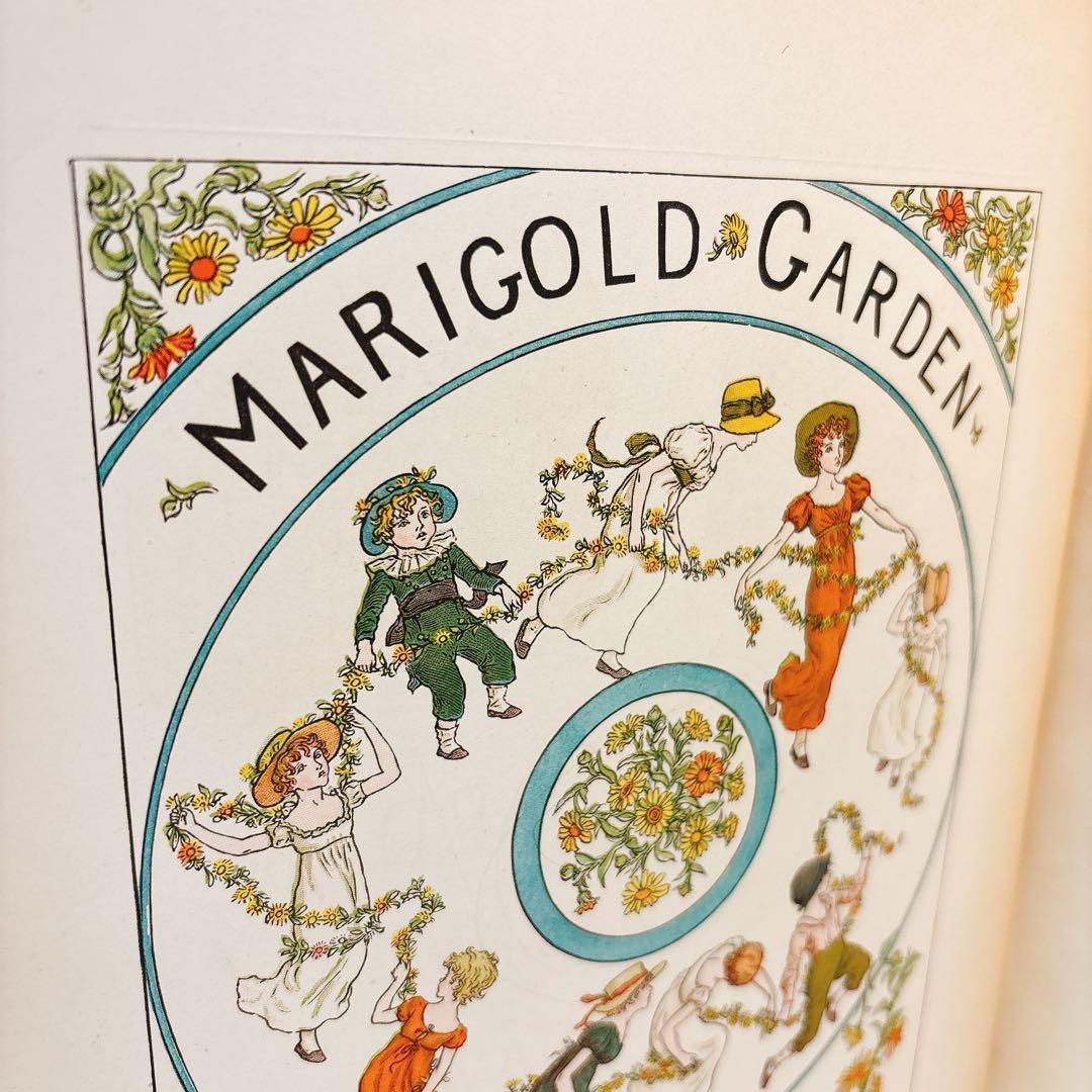 洋書 希少 ケイト グリーナウェイ マリーゴールドガーデン 1885年初版推定