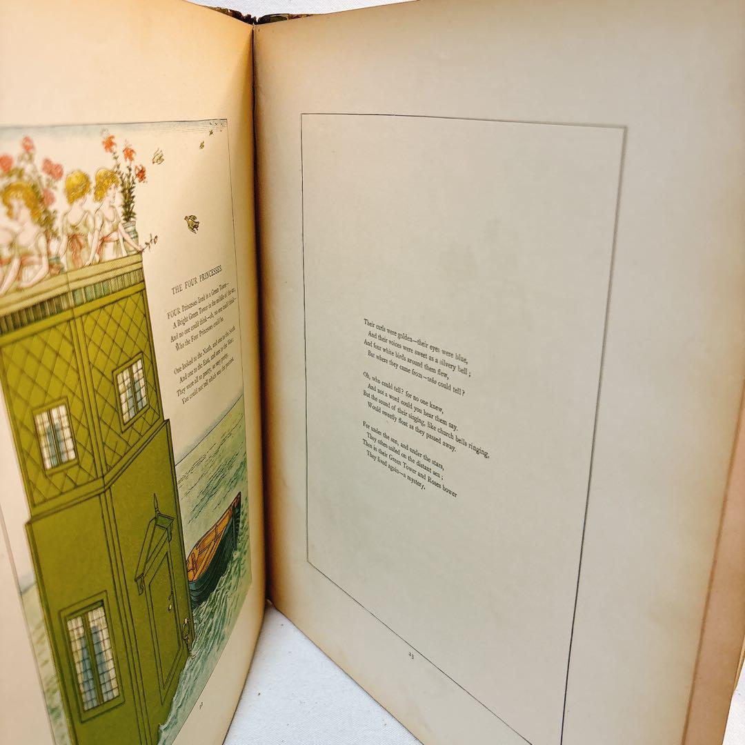 洋書 希少 ケイト グリーナウェイ マリーゴールドガーデン 1885年初版推定