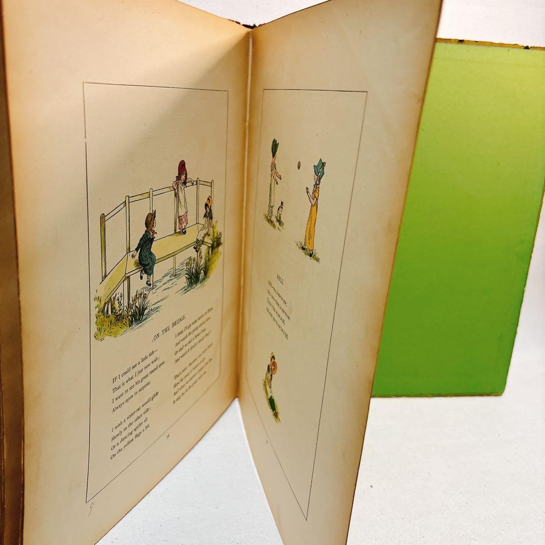 洋書 希少 ケイト グリーナウェイ マリーゴールドガーデン 1885年初版推定