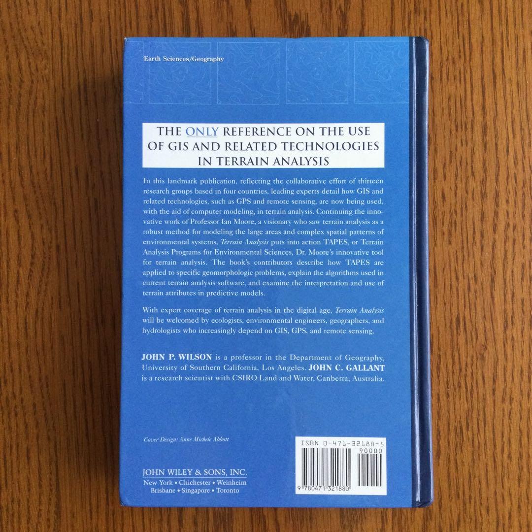 洋書 Terrain Analysis