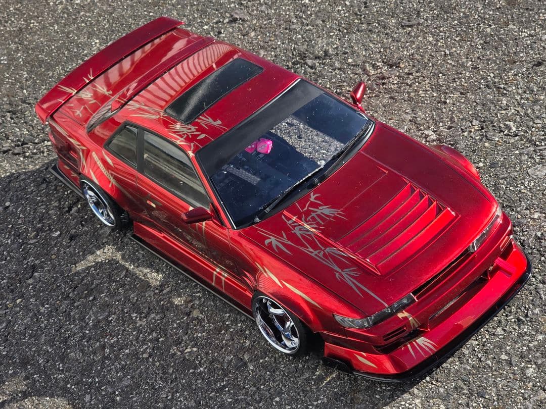 アディクション　オリジンS13 シルビア　制作済新品ラジコンホディ