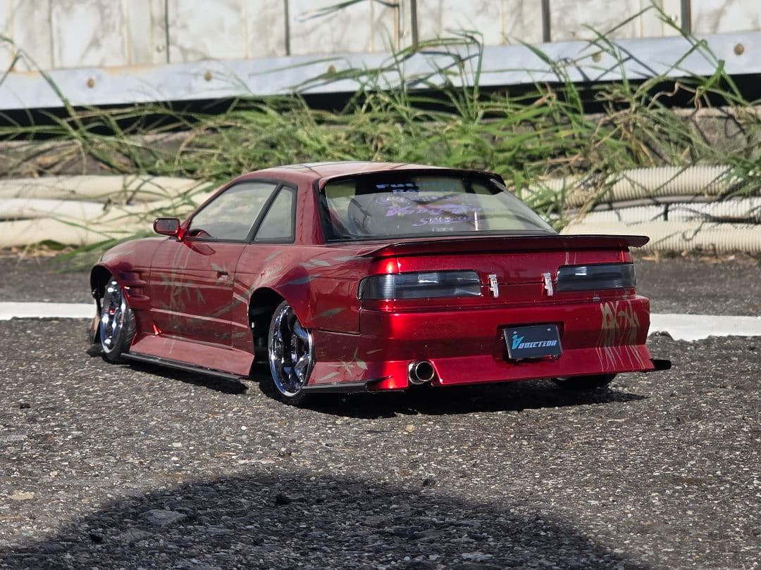 アディクション　オリジンS13 シルビア　制作済新品ラジコンホディ