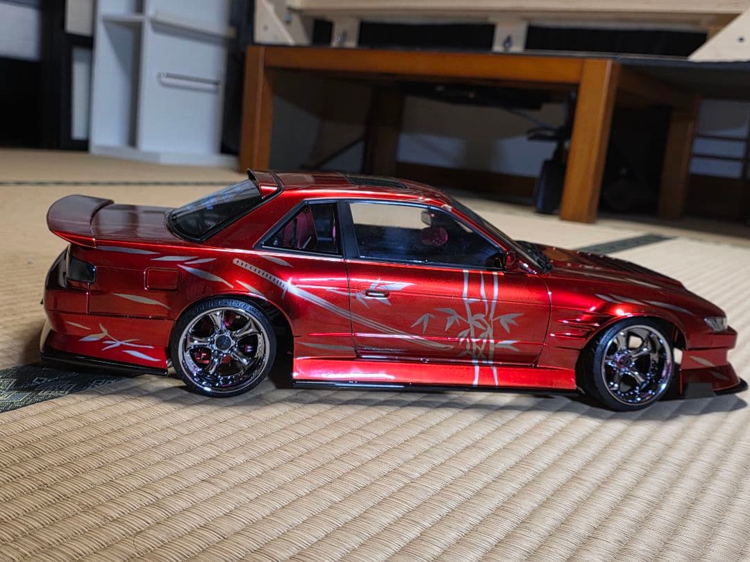 アディクション　オリジンS13 シルビア　制作済新品ラジコンホディ