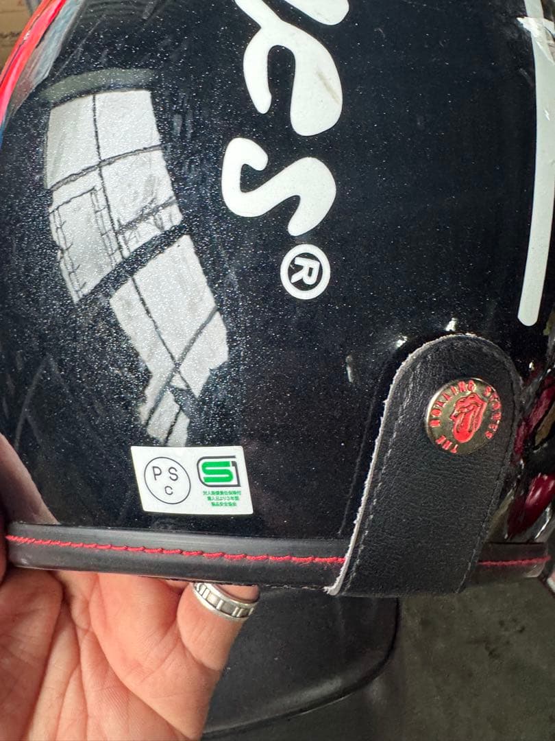 The Rolling Stones ジェットヘルメット