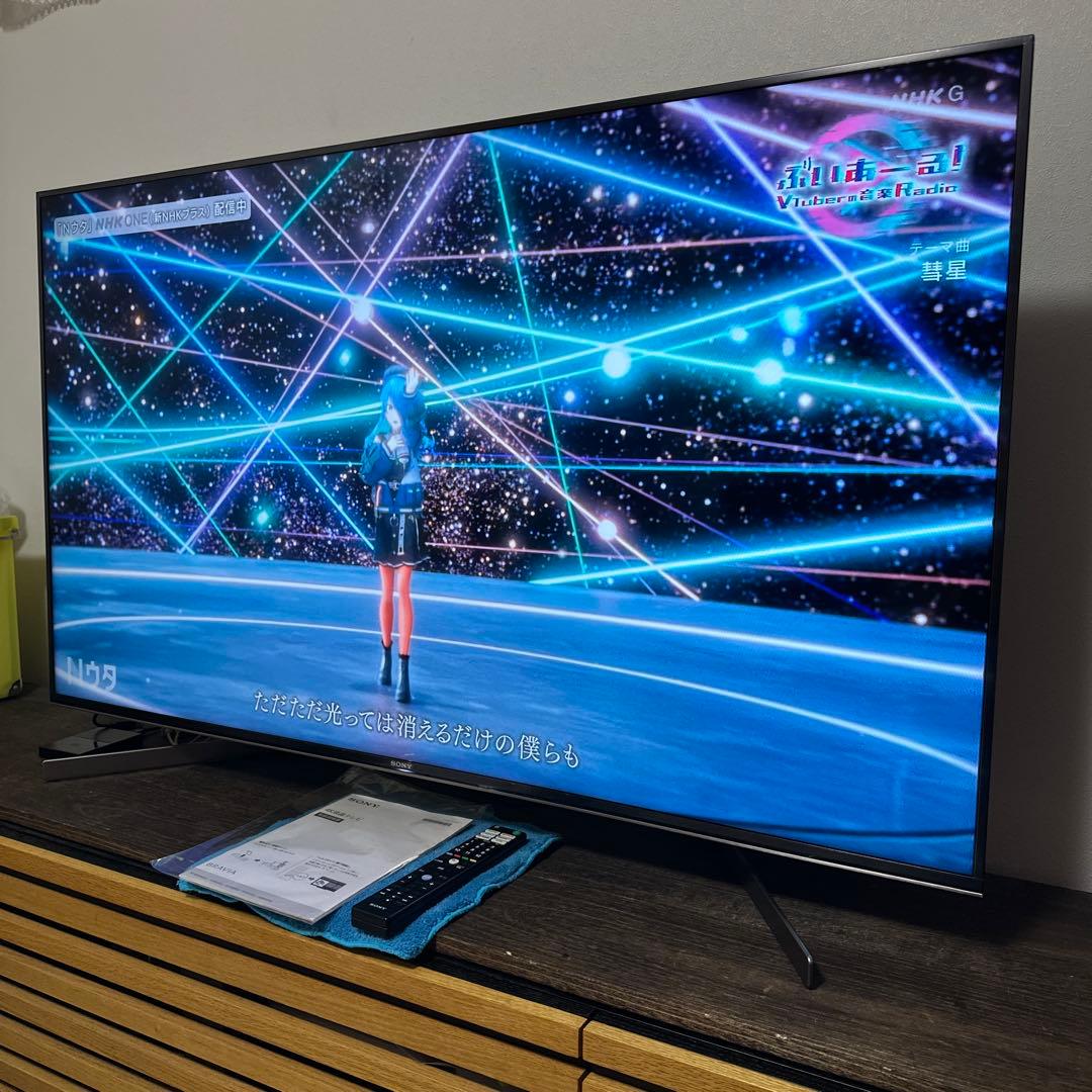 【超美品】SONY BRAVIA 55v型2020年式保護フィルム付スタンド新品