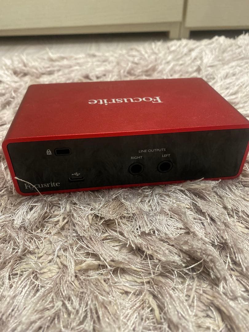 Focusrite2イン/2アウトScarlett Solo (3rd Gen)