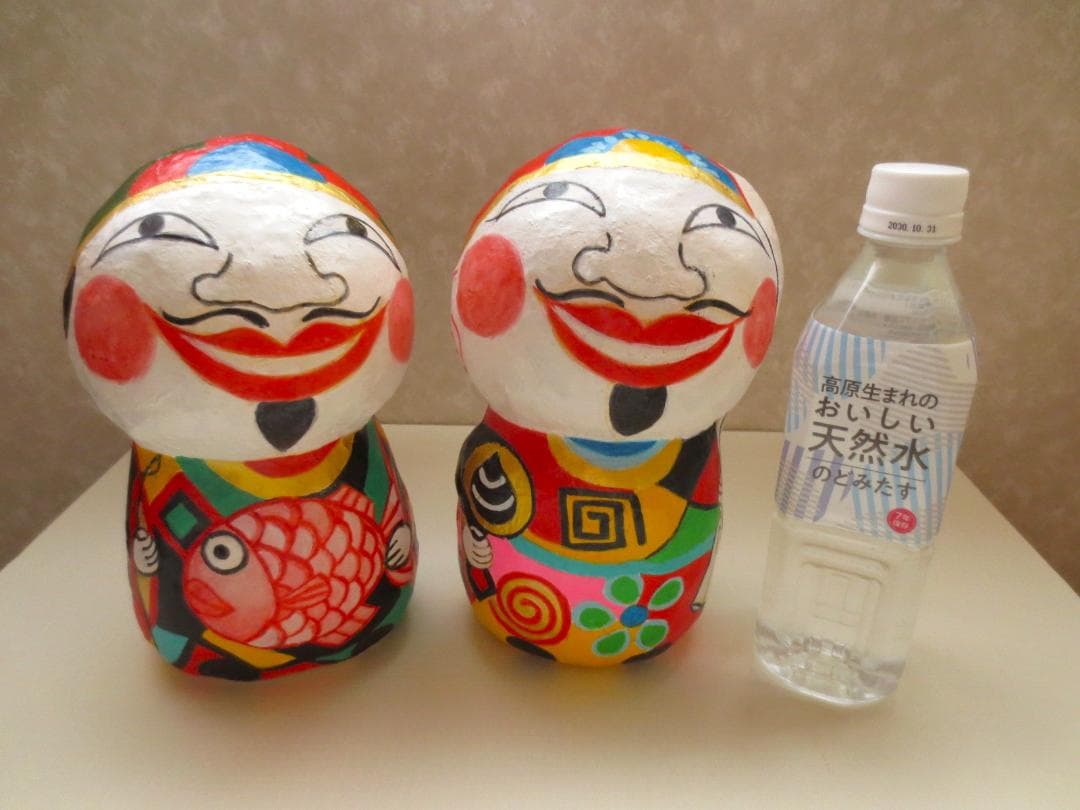 張り子人形　恵比須大黒様　ボムボムブリンさん専用