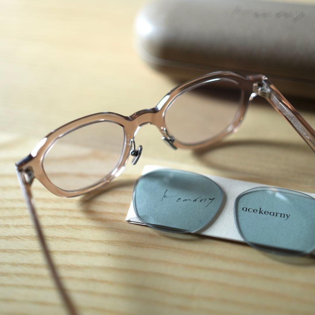 kearny flanagan 美品　レンズ2種　度なし　最終値下げ