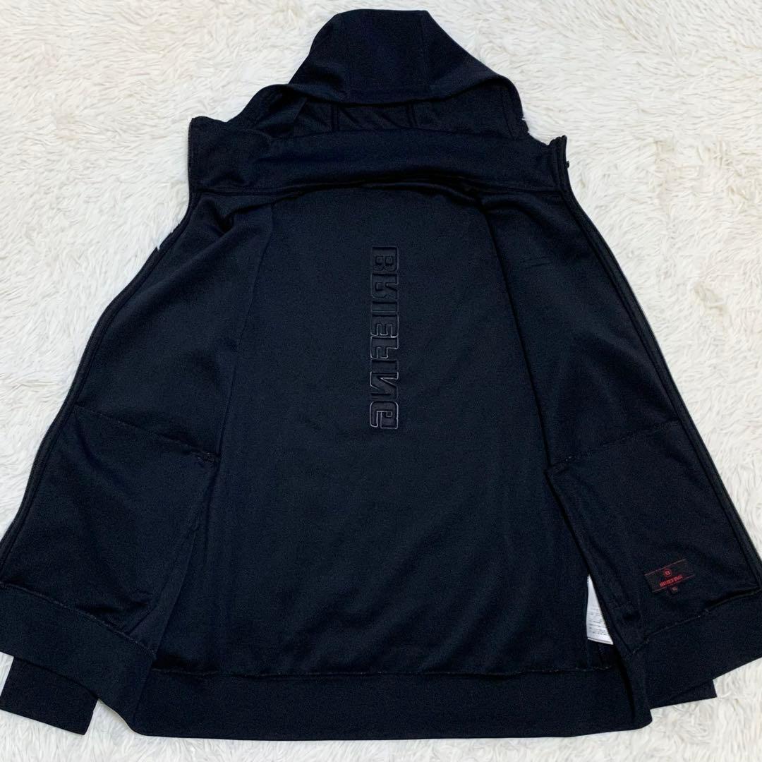 【極美品】BRIEFING セットアップ ジャージ 3Dロゴ ブラック XL&L