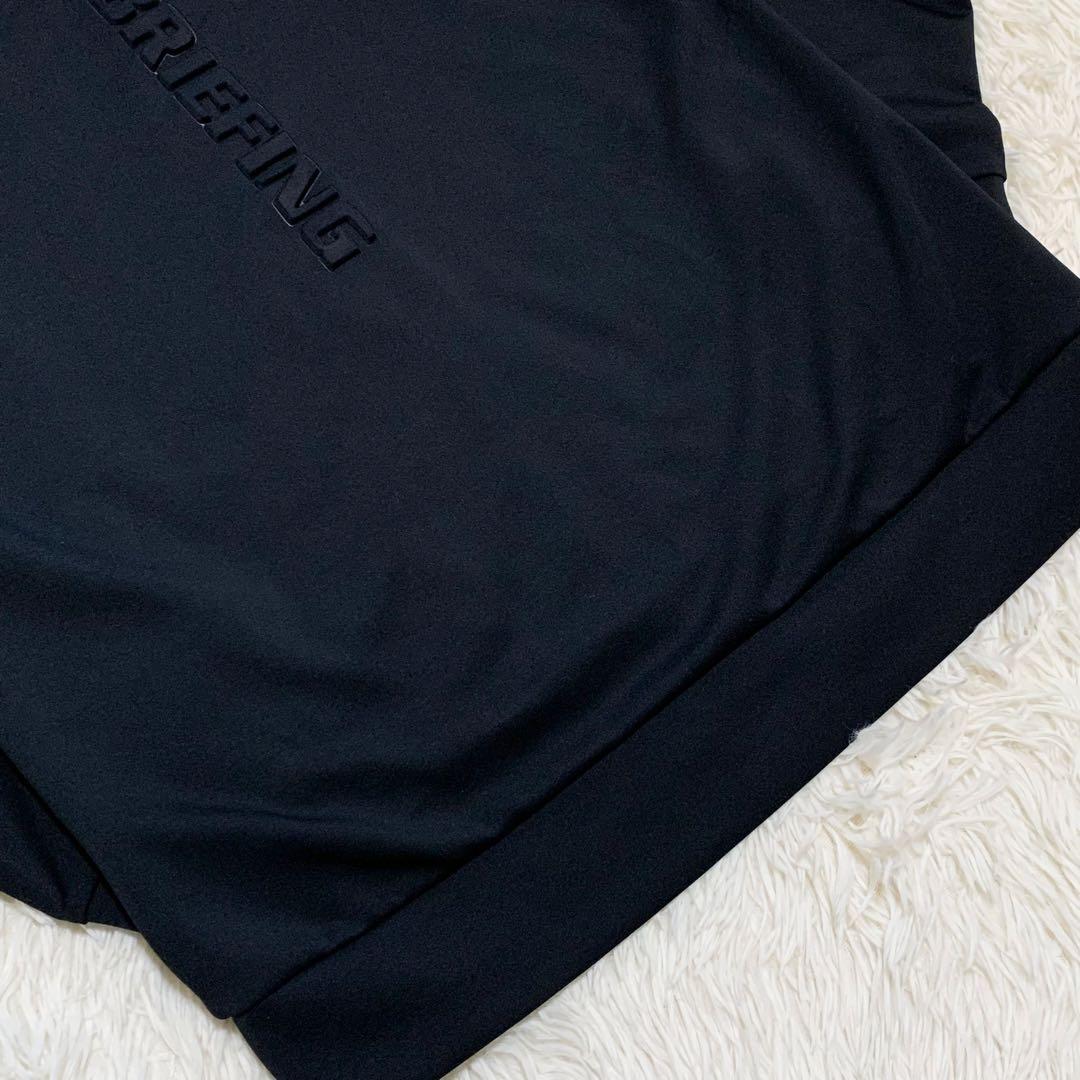 【極美品】BRIEFING セットアップ ジャージ 3Dロゴ ブラック XL&L