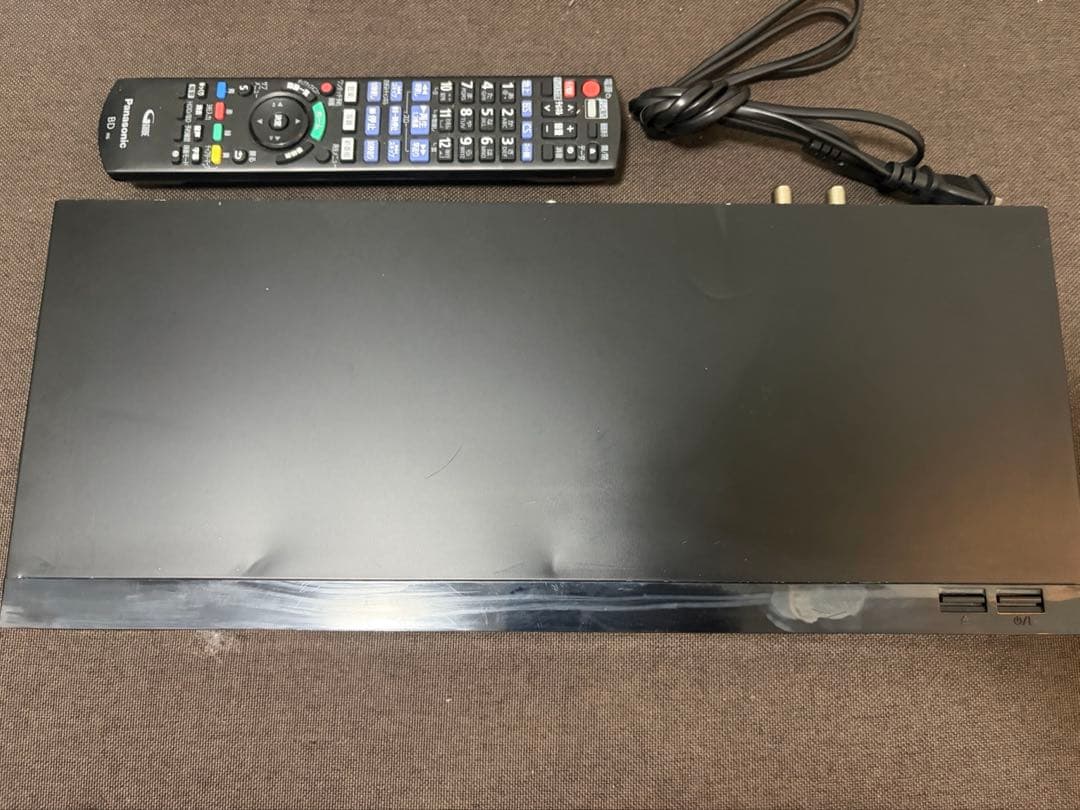 パナソニック 1TB 2チューナー ブルーレイレコーダー（どこでもディーガ対応）