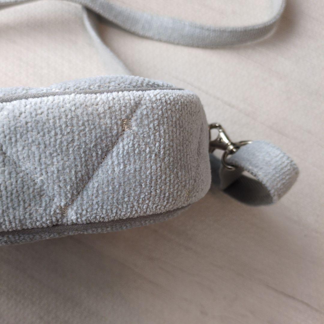 【美品】FEILER グレー ユニ ショルダーバッグ