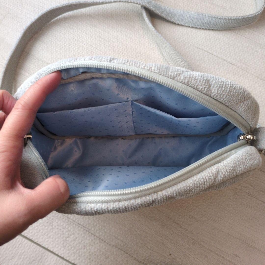 【美品】FEILER グレー ユニ ショルダーバッグ