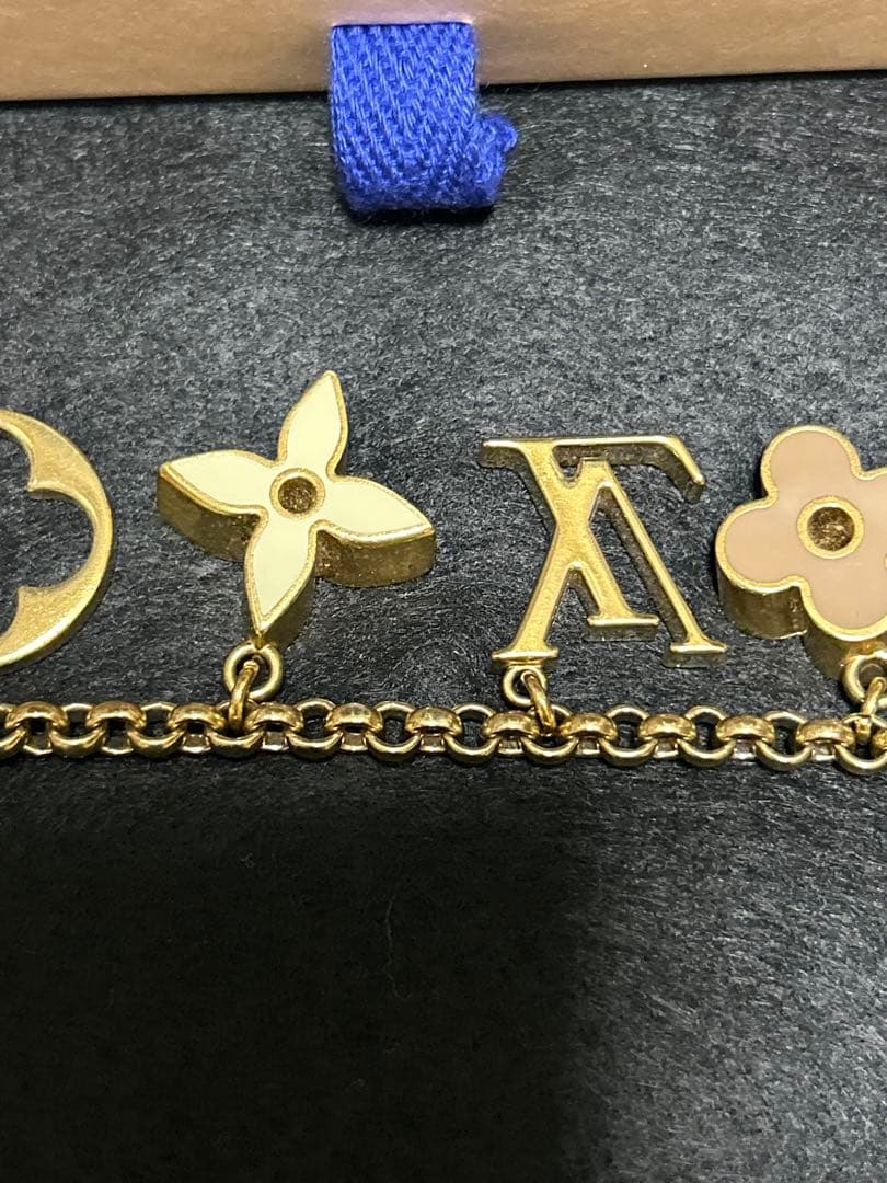 ルイヴィトン　フルールドゥ　モノグラム　バッグチャームM65111