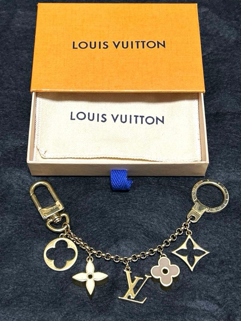 ルイヴィトン　フルールドゥ　モノグラム　バッグチャームM65111