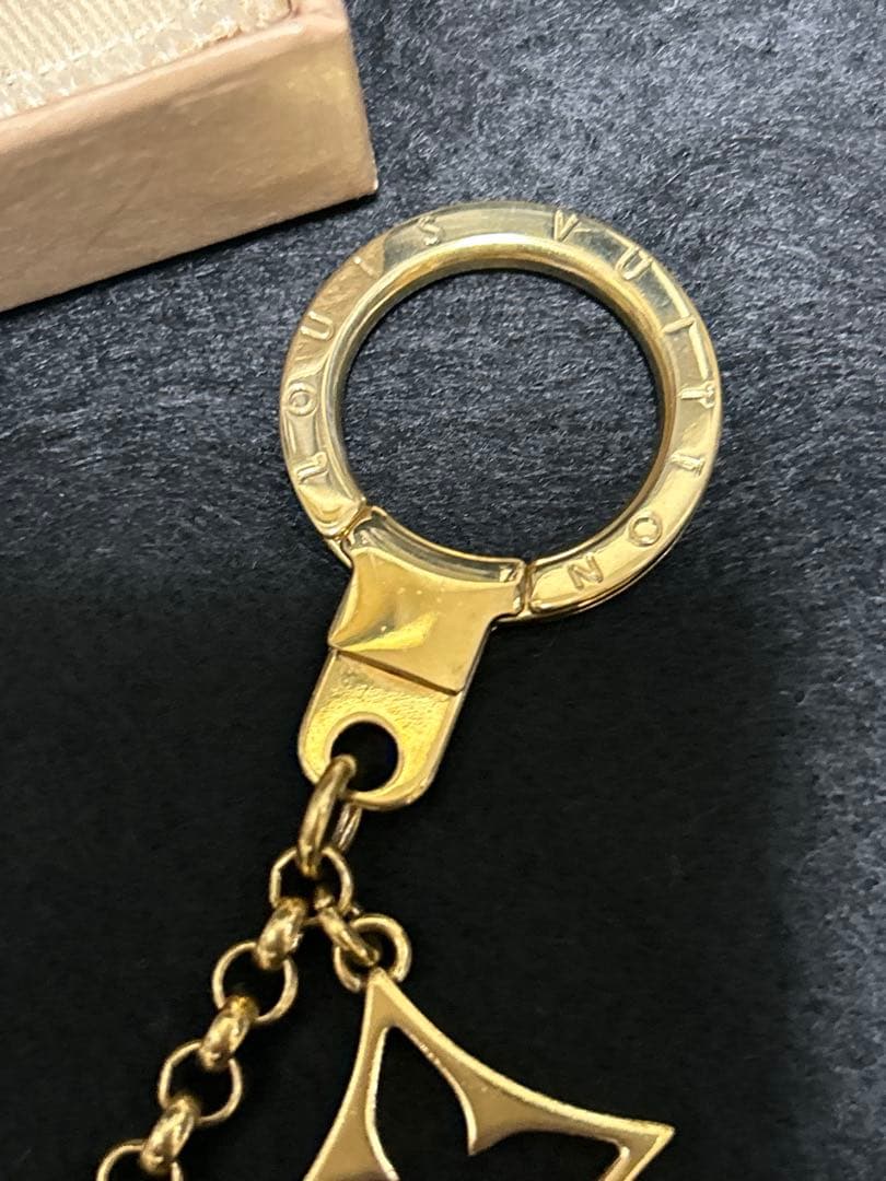 ルイヴィトン　フルールドゥ　モノグラム　バッグチャームM65111