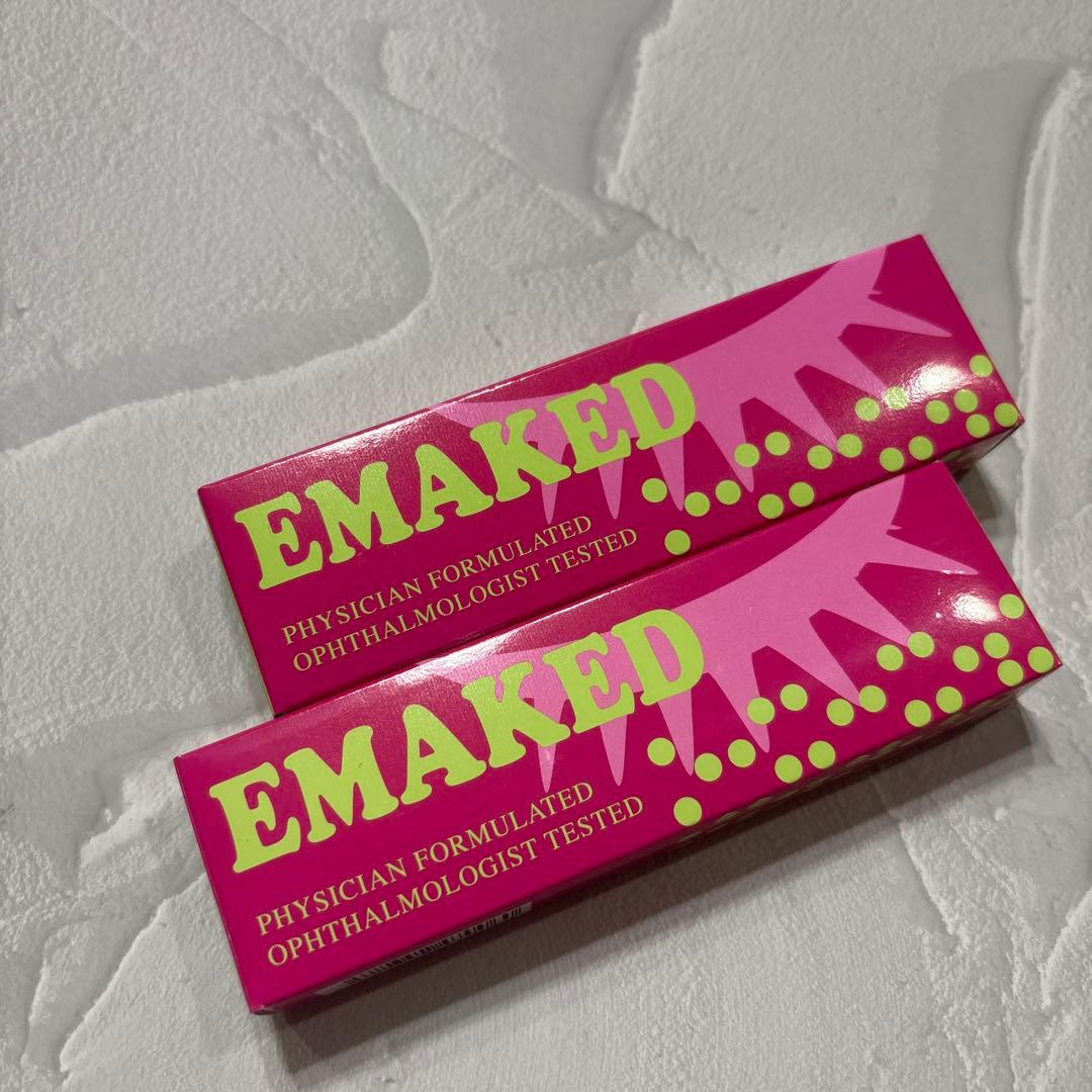 【おはぎ】EMAKED まつ毛美容液 4本セット