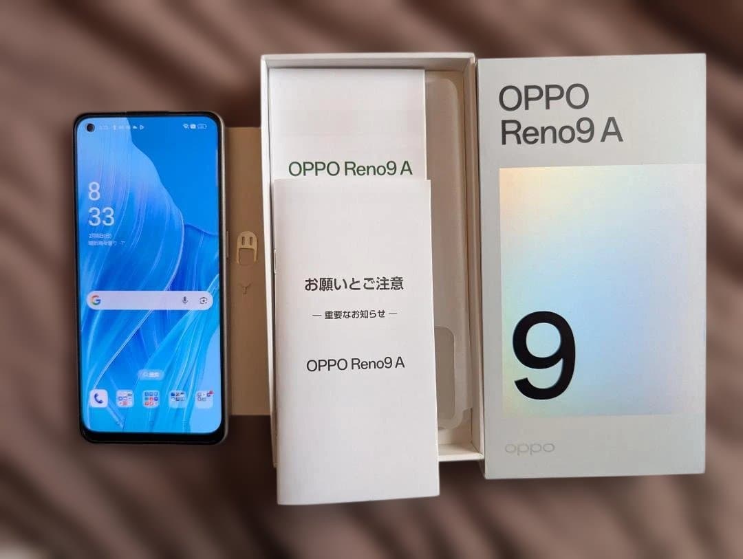 スマートフォン本体 OPPO Reno 9A 128GB 8GB RAM
