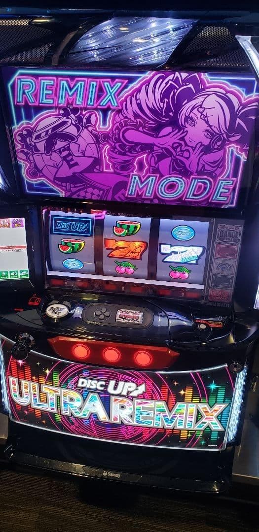 ♪パチスロ実機　スマスロ　ディスクアップ　ウルトラリミックス　ユニット付♪