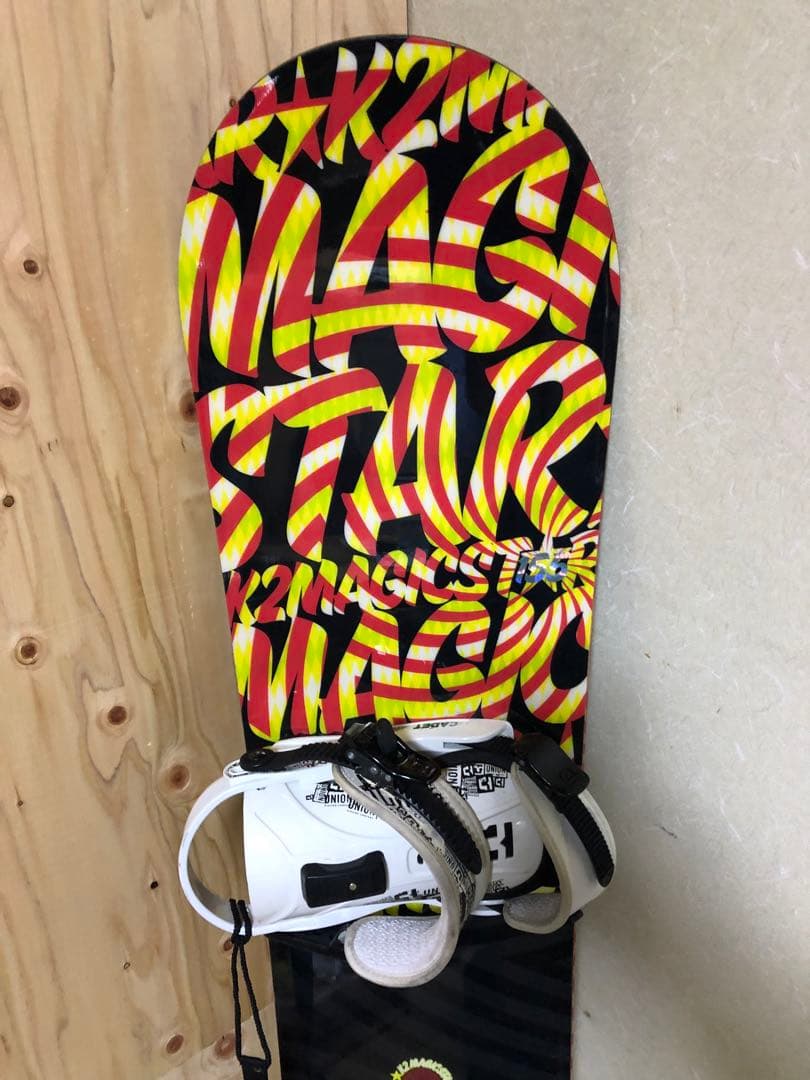 最終値引き　K2 magic starスノーボードビンディングセット
