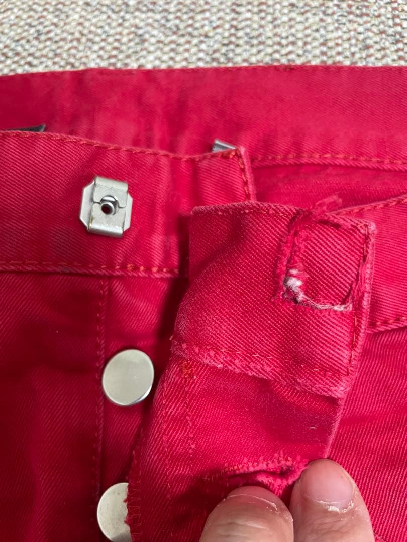 S*i様 Dior HOMME 赤 チノパン 29 エディ期