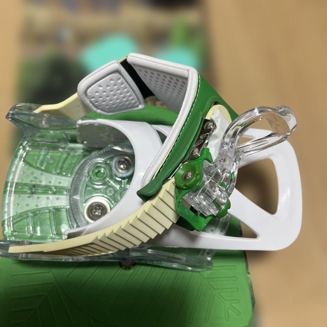 【美品】バートン　キッズ　スノーボード　100センチ　バインディング付き