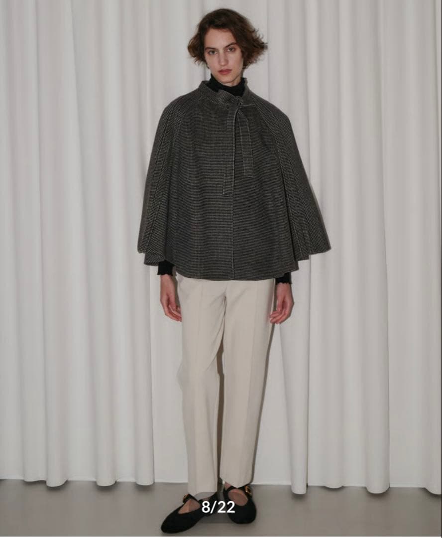 OHGA BOWTIE PONCHO 未使用に近い