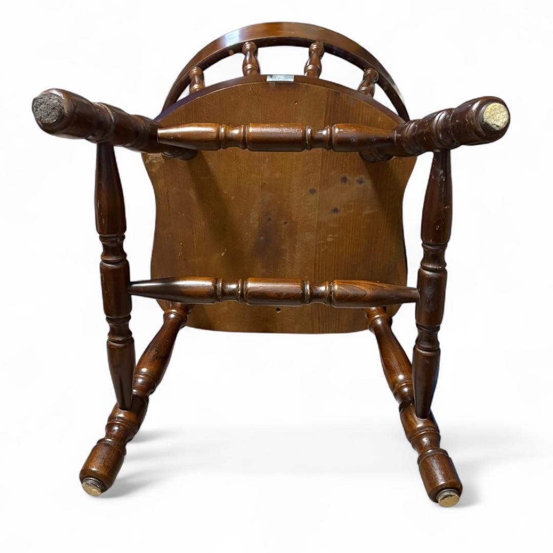 ①【4脚あり】柏木工 KASHIWA ウィンザーチェア　ダイニングチェア