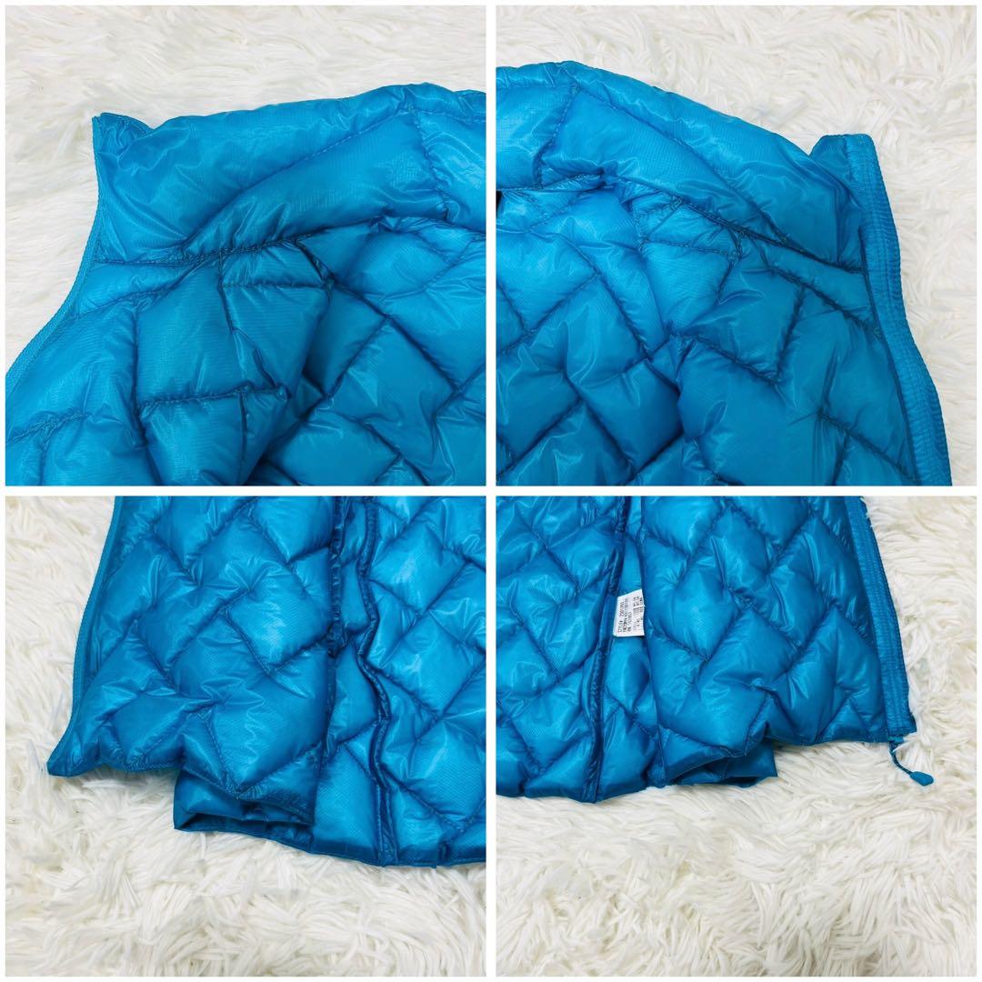 モンベル　US プラズマ1000 ダウン ベスト Women's　S ブルー