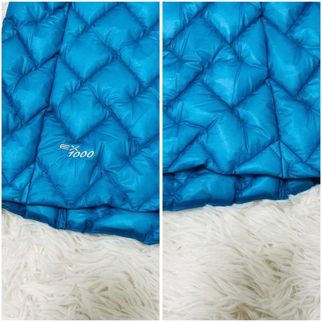 モンベル　US プラズマ1000 ダウン ベスト Women's　S ブルー