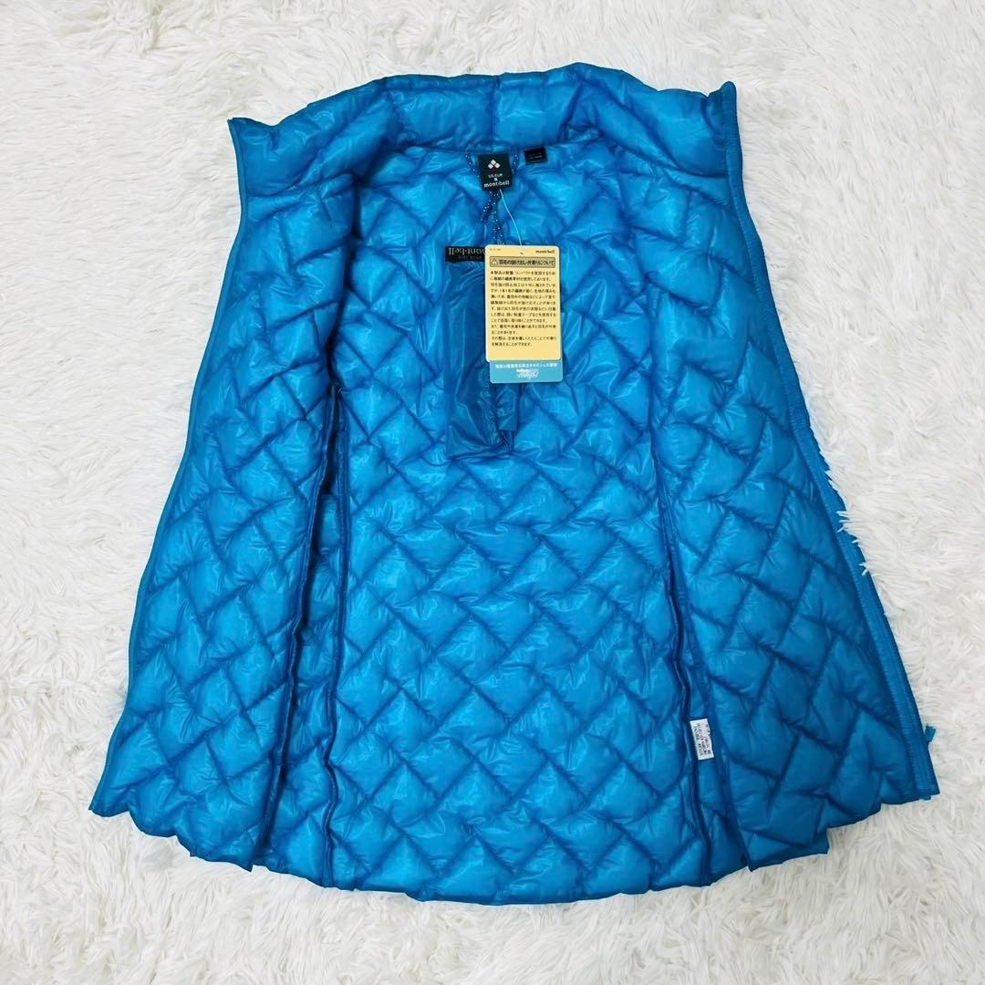 モンベル　US プラズマ1000 ダウン ベスト Women's　S ブルー
