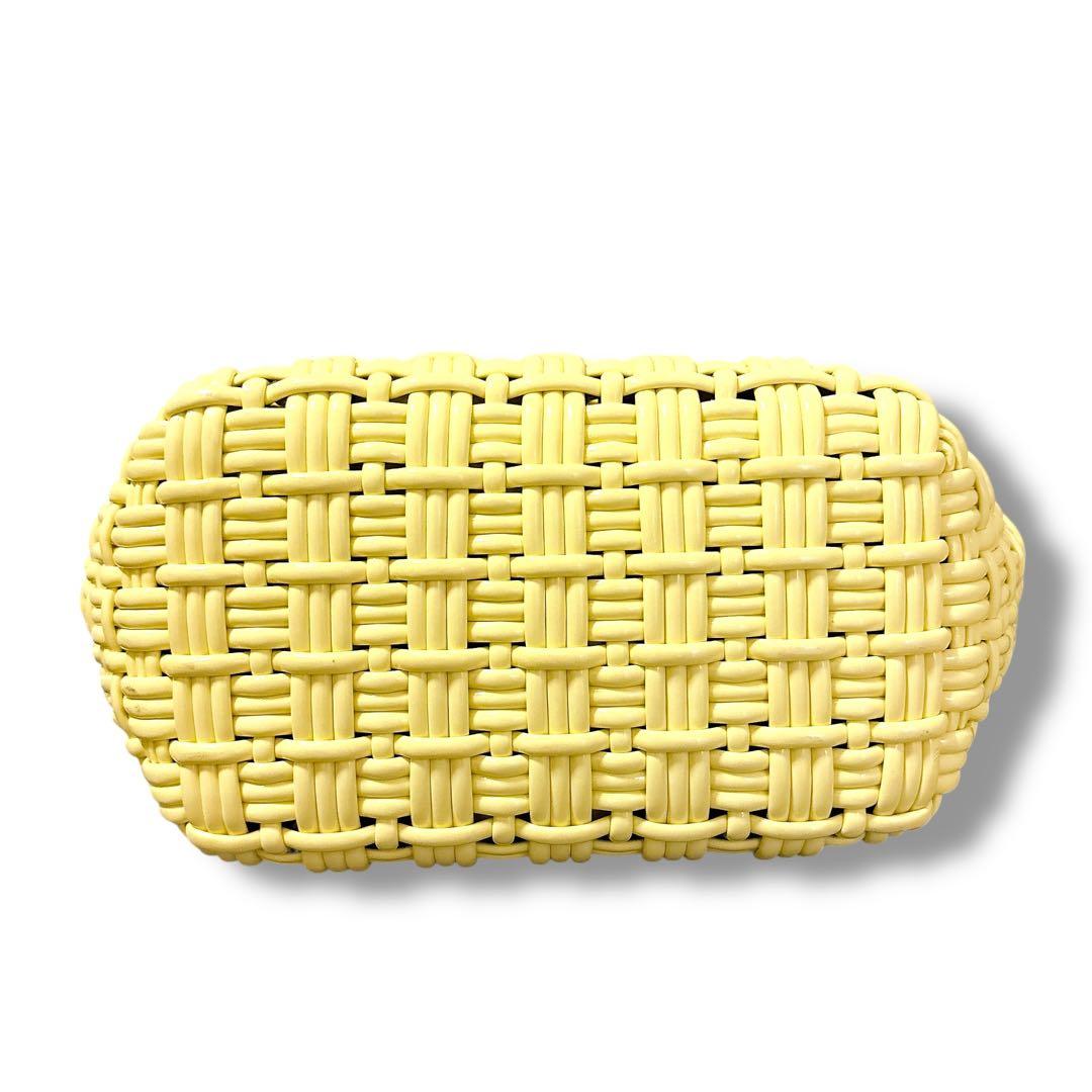 美品 BALENCIAGA バレンシアガ ビストロXS カゴバッグ ハンドバッグ