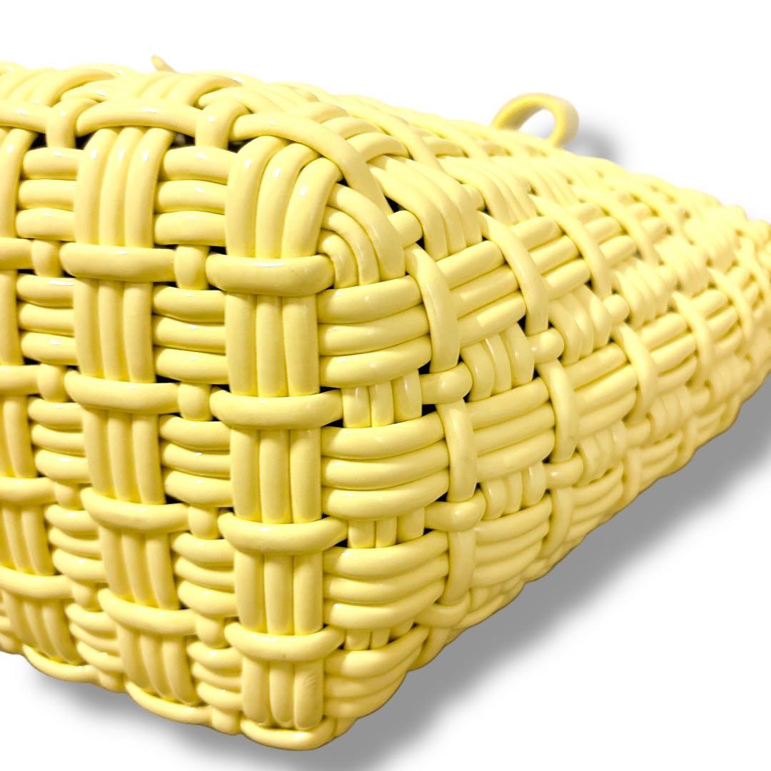 美品 BALENCIAGA バレンシアガ ビストロXS カゴバッグ ハンドバッグ