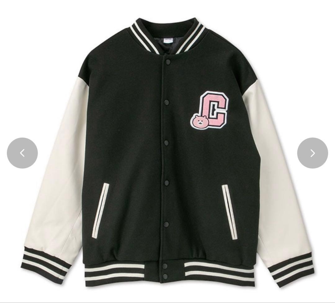 匿名配送　ちいかわ　アベイル　 M メンズ　スタジャン　サガラ刺繍 ピンク