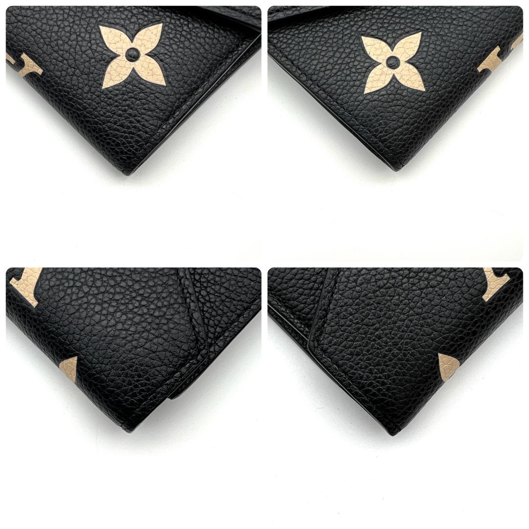 【超極美品】ルイヴィトン アンプラント ヴィクトリーヌ バイカラー 黒 C118