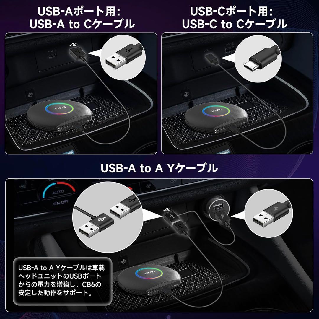 【新品】CB6 AI Box Android 13 搭載 8GB+128GB