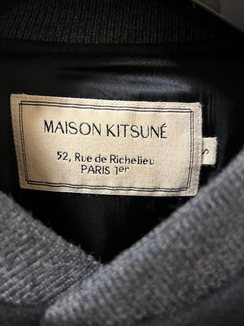 MAISON KITSUNÉ WOOL BOMBER JACKET Sサイズ