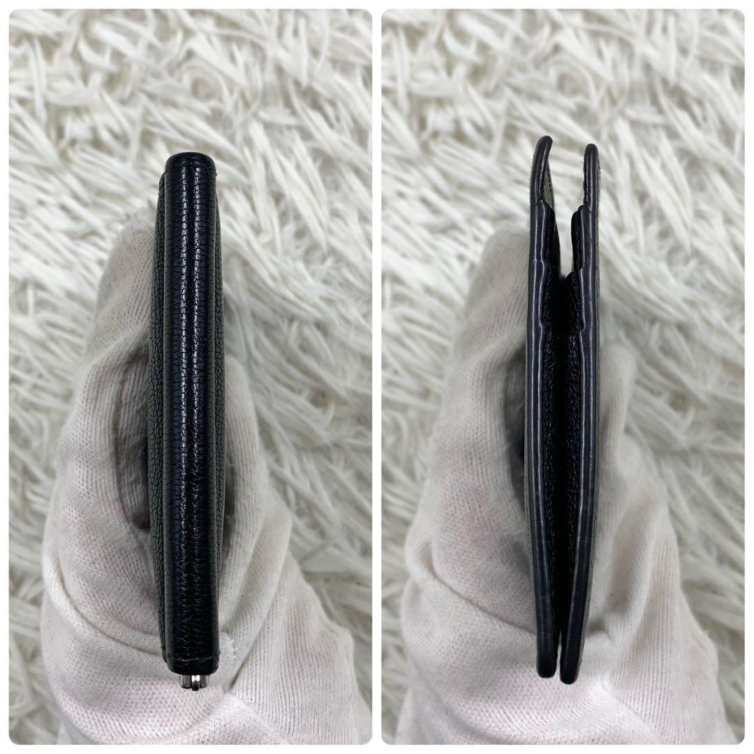 【✨極美品✨】ダンヒル マネークリップ レザー ブラック