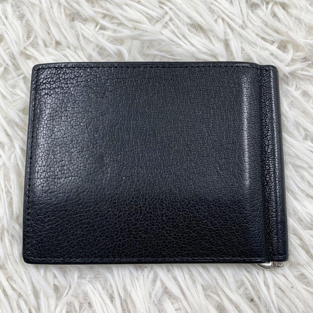 【✨極美品✨】ダンヒル マネークリップ レザー ブラック