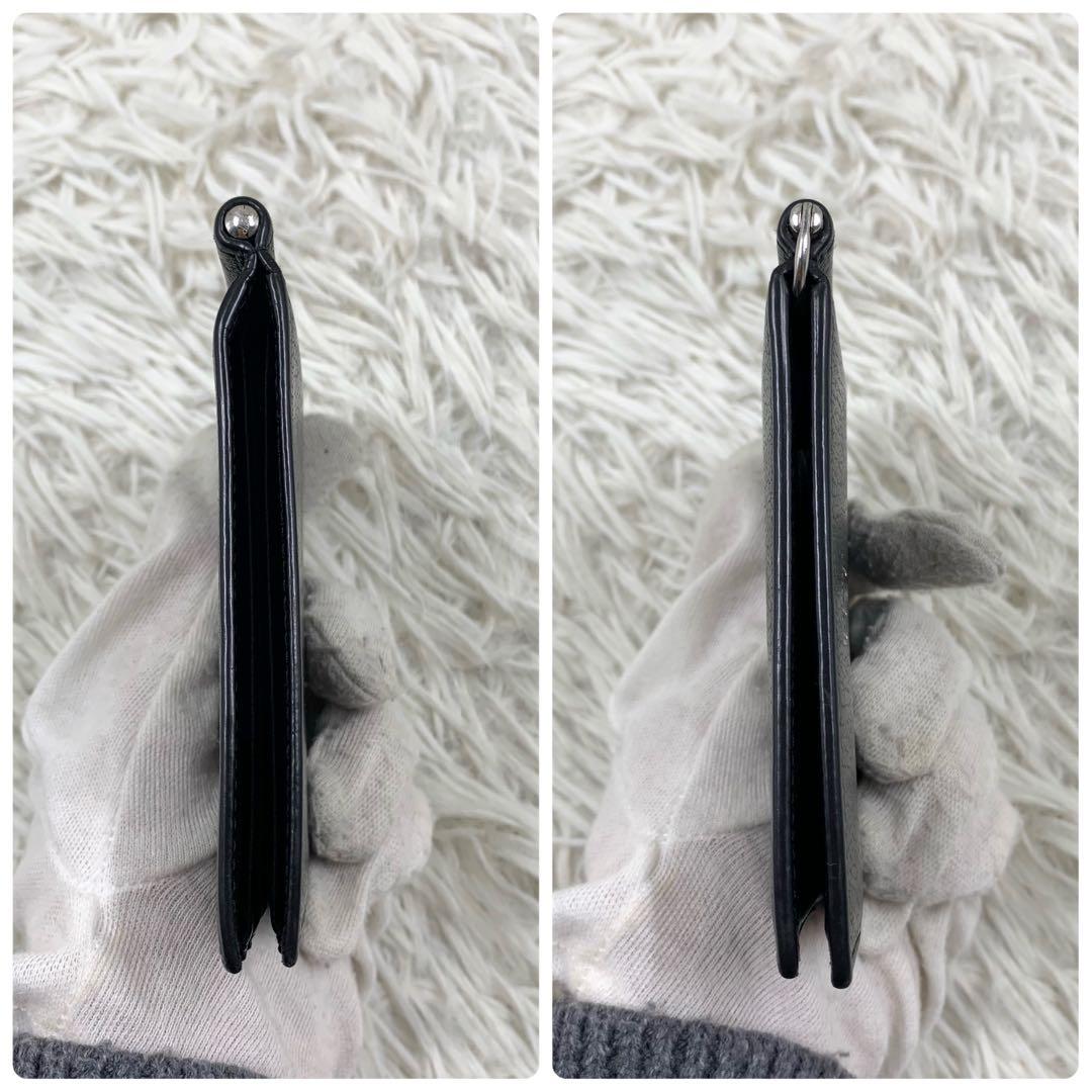 【✨極美品✨】ダンヒル マネークリップ レザー ブラック