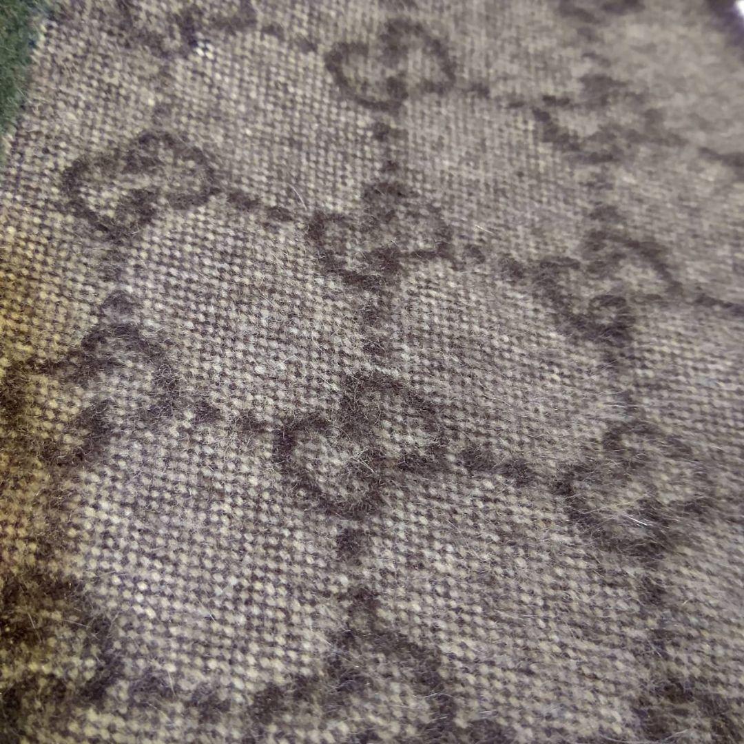 ❤美品箱付き❤GUCCI マフラー ストール ショール スカーフ❤　ブラウン　❤