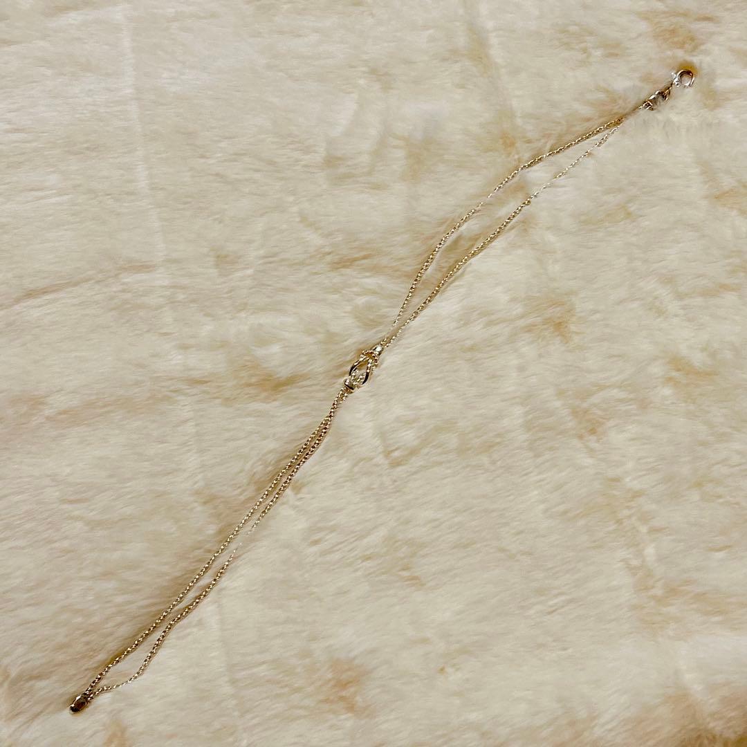 【希少品】ティファニー ダブル ロープ センターノット ネックレス SV925